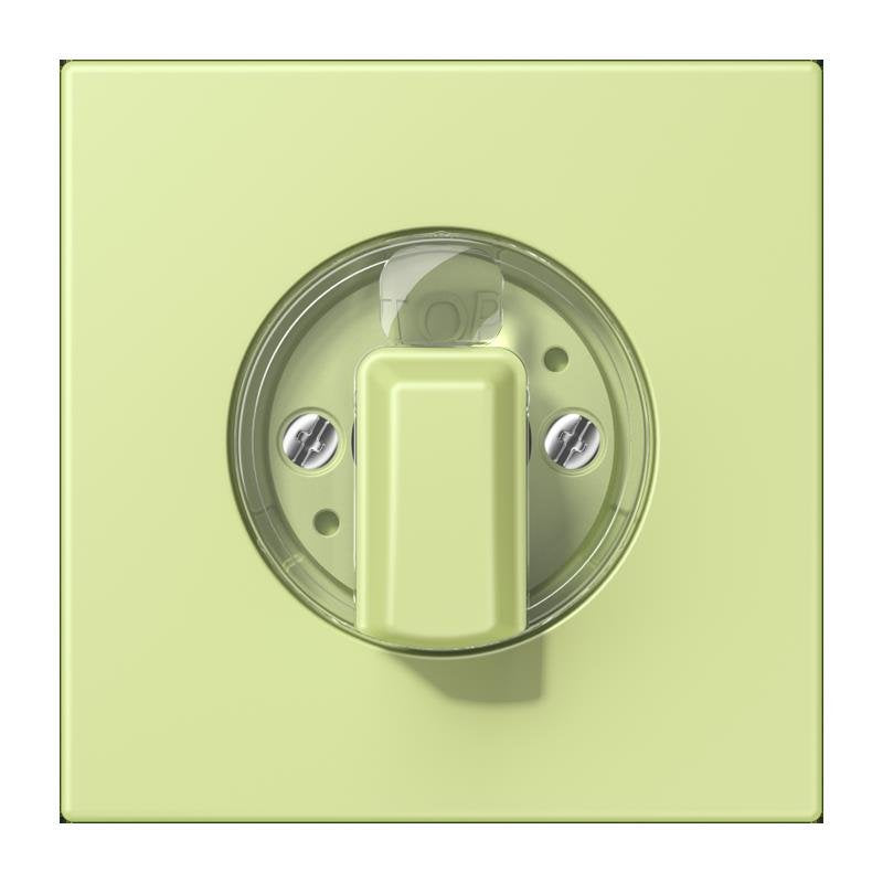Jung - Abdeckung/Bedienelement für Installationsschalterprogramme Abdeckung für Drehschalter LC 1941 222 vert jaune clair