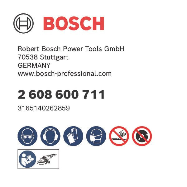 Bosch - Trenn-/Schleifscheibe PRO Stainless Steel and 2608600711 Metal Trennscheibe