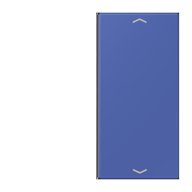 Jung - Abdeckung/Bedienelement für Installationsschalterprogramme Taste 2fach m. Pfeilsymb. LC 402 TSAP 206 bleu outremer 31