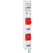GSAB Elektrotechnik - CEE-Steckdosen-Kombination (IEC 60309) Sammelschienenleiste 99.00.-022 185mm, 2xCEE16