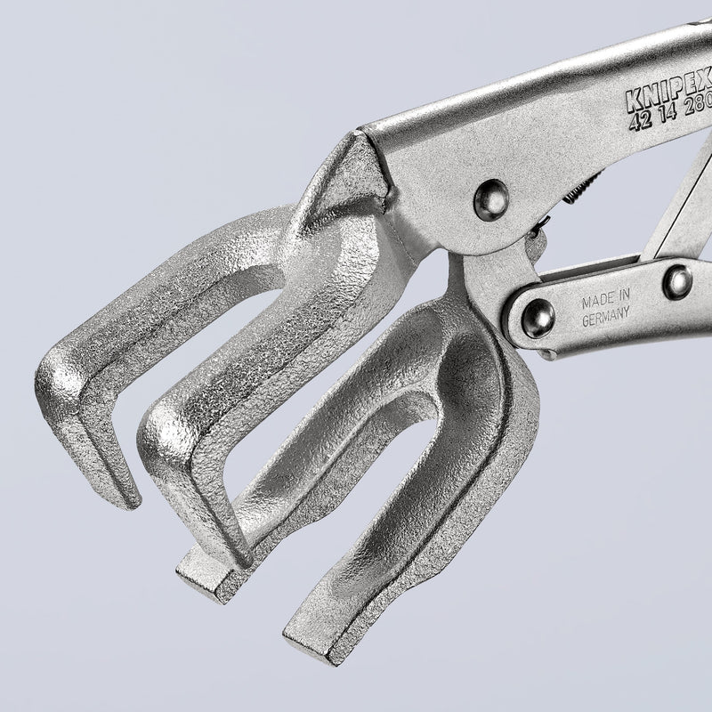 Knipex - Gripzange Schweiß-Gripzange 42 14 280 vernickelt, 280mm