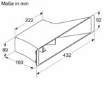Siemens - Zubehör/Ersatzteile für Kochgerät/Backgerät Sockeldiffusor HZ9VRPD1