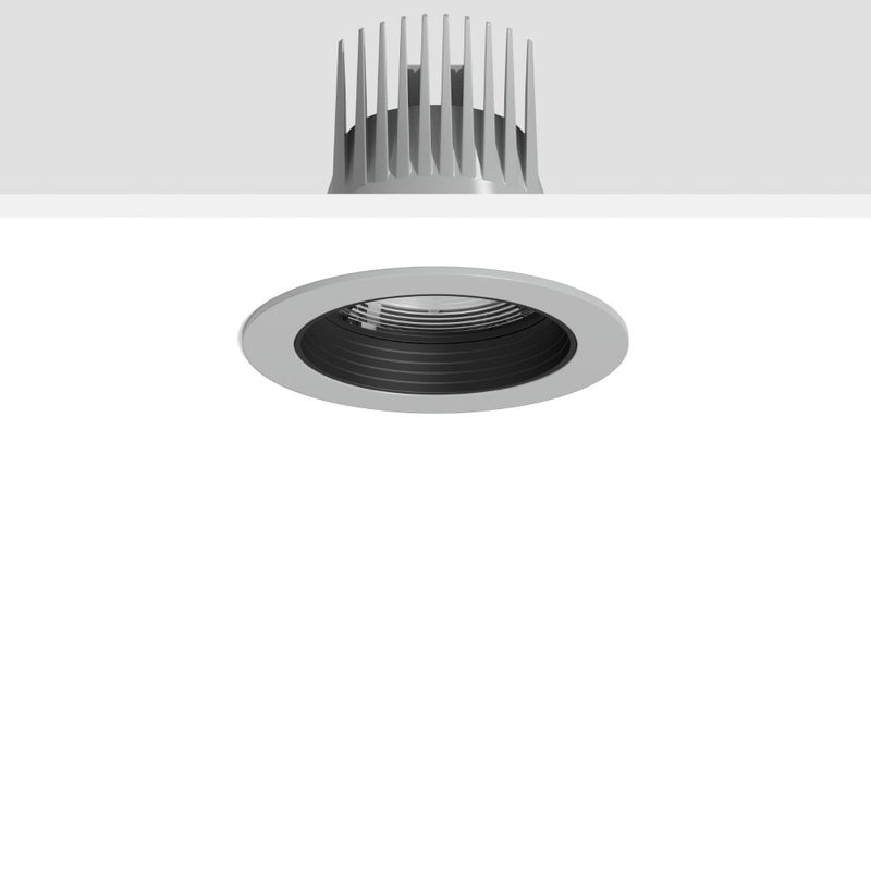 RZB - Downlight/Strahler/Flutlicht LED-Einbaudownlight 901768.004.1.76 940, DALI, silber