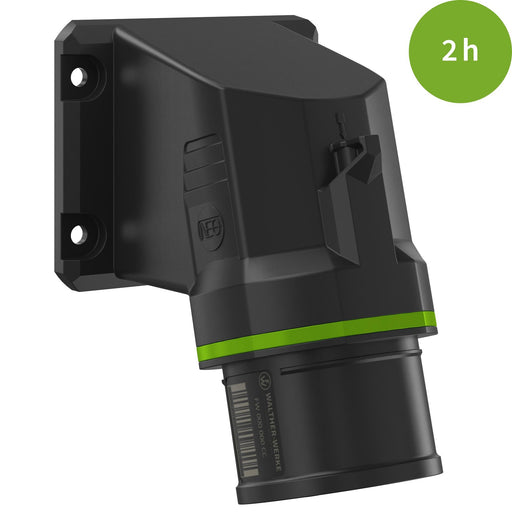 Walther Werke - CEE-Gerätestecker (IEC 60309) CEE NEO Anbaugerätestecker FW711502CC 16A 5P 2h IP54 − 10 Stück