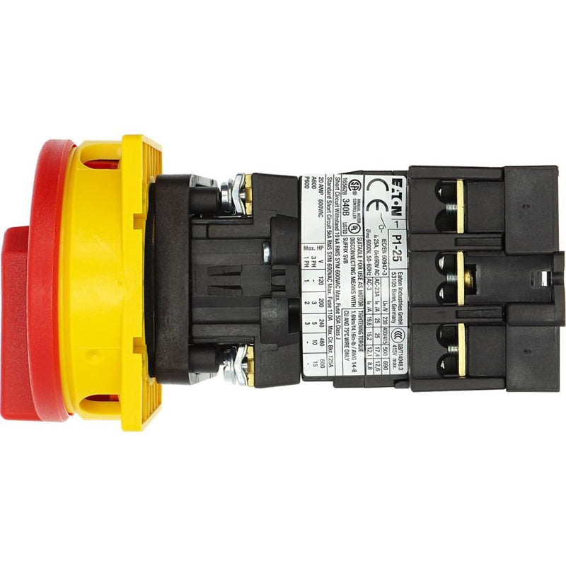 Eaton - Lasttrennschalter Hauptschalter P1-25/V/SVB Not-Aus/Zwischenbau