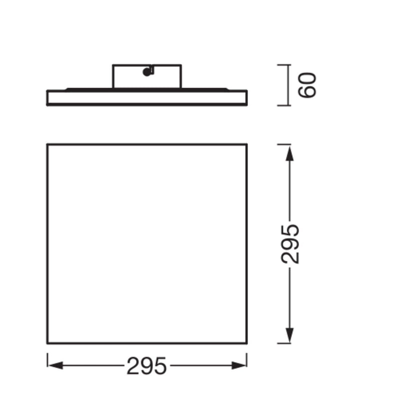 Ledvance - Decken-/Wandleuchte LED-Panel Plano #4099854291067 830