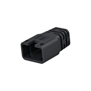 Telegärtner - Knickschutz Knickschutztülle 100001166 f.RJ45-Steck.ges, sw
