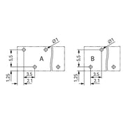 WAGO - Leiterplattenklemme THR-Leiterplattenklemme 2086-1123/000-650 − 288 Stück