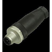 Pepperl+Fuchs Fabrik - Rundsteckverbinder, feldkonfektionierbar (Industriesteckverbinder) Kabelstecker V1S-G-BK