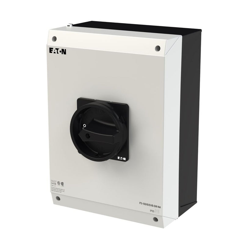 Eaton - Lasttrennschalter Hauptschalter 3polig 100A P3-100/I5/SVB-SW-NA Aufbau Halt-F