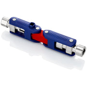 Knipex - Schlüssel für Gehäuse/Schränke Schaltschrankschlüssel 00 11 06 V03 DoublejointKey 62x34