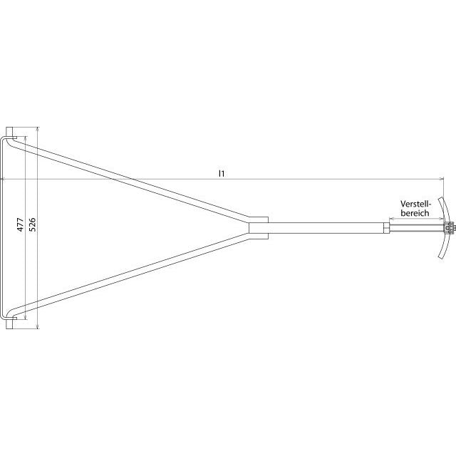DEHN - Zubehör/Ersatzteile für Erdung und Blitzschutz Traufenstütze TS7.10V1.251.55MV2A f. Rd 7-10mm NIRO