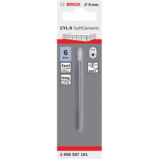Bosch - Bohrer Fliesenbohrer CYL-9 2608587161 Ceramic, 6 x 80 mm − 5 Stück