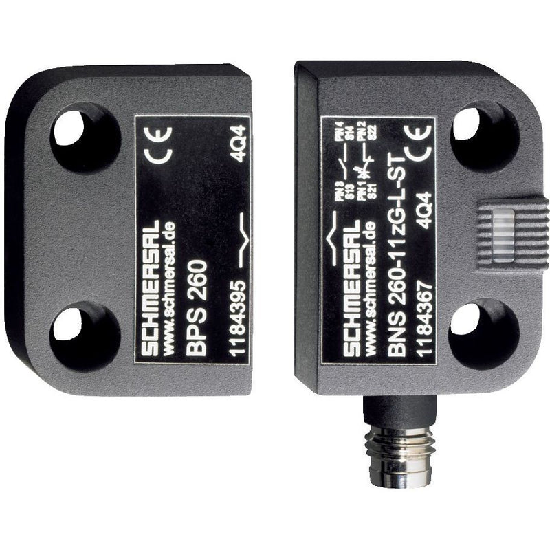 Schmersal - Positionsschalter mit getrenntem Betätiger Sicherheits-Sensor BNS 260-02/01ZG-ST-L