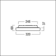 Zumtobel Group - Decken - /Wandleuchte LED - Wand - u.Deckenleuchte LANOSS1900 #42188231 940