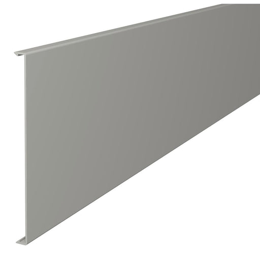 OBO Bettermann - Oberteil für Leitungsführungskanal Oberteil 2410 210GR f. WDK 210x2000 stgr − 2 Meter