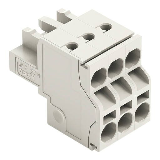 WAGO - Kabelsteckverbinder für Leiterplattensteckverbinder 2-Leiter-Federleiste 721-2103/026-000 CAGECLAMP,2,5mm²,lgr − 100 Stück