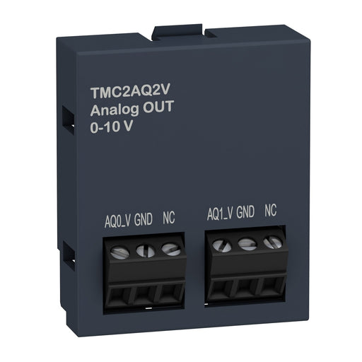 Schneider Electric - SPS-Analoges Ein-/Ausgangs-Modul Erweiterung Cartridge TMC2AQ2V M221 2 analog Ausg