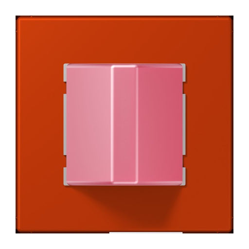 Jung - Behindertenelement für Installationsschalterprogramme Notrufsystem Rufmodul NRS LC 0834 RM 244 rouge vermillon 59