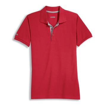 Uvex - Poloshirt 8916/rot S 8904809