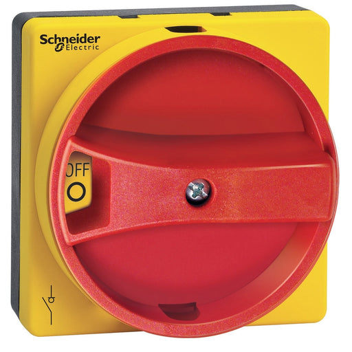 Schneider Electric - Handgriff für Schaltgeräte Drehgriff VLSH1S5R rot