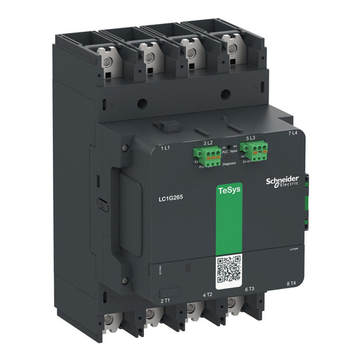 Schneider Electric - Leistungsschütz zum Schalten von Wechselstrom Leistungsschütz TeSys LC1G4004LSEA control - Giga, 4-po − 1 Stück