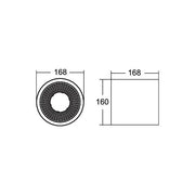 Brumberg Leuchten - Decken-/Wandleuchte LED-Anbaudownlight 43613175DA 3500K