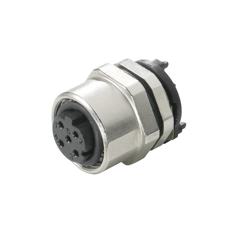 Weidmüller - Rundsteckverbinder, Einbau (PCB) Stecker IE-M12-PCBCE M12 − 60 Stück