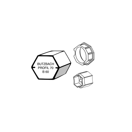 Somfy - Zubehör/Ersatzteile für Tor-/Rollladenantriebe Adapter LS 50 9701122 B 60