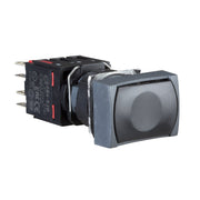 Schneider Electric - Drucktaster, Komplettgerät Drucktaster, schwarz XB6DA22B ohne Rastung, 1Ö