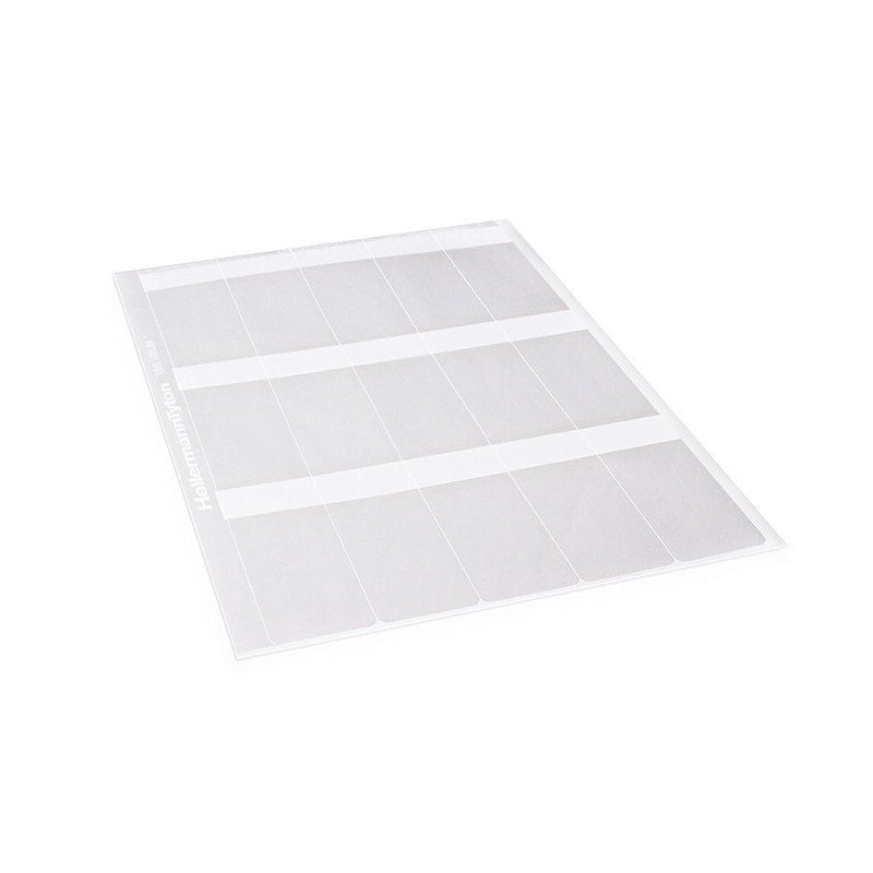 HellermannTyton - Kabelmarkierungssystem Etiketten TAG49LA4-1104-WHCL 25,4x8,8x25,4mm