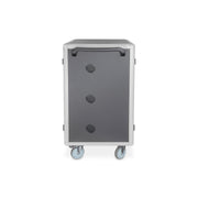 DIGITUS - Mehrfachsteckdose Mobiler Ladeschrank DN-45002 1260x824x650mm, sw