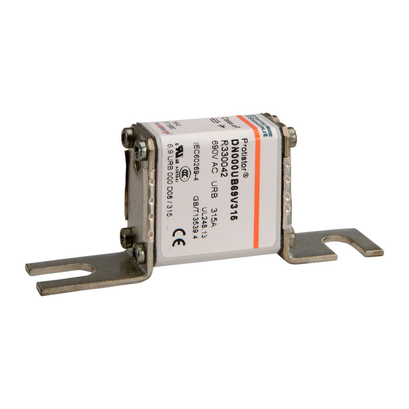 Mersen - HRC-Sicherung Sicherungseinsatz NH DN000UB69V315 Gr.000 aR 315A KM − 3 Stück