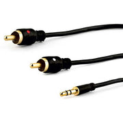 E+P Elektrik - Konfektioniertes A/V-Kabel Anschlusskabel 3pol BS 113/05 S 0,5m 3,5St/2Chinch