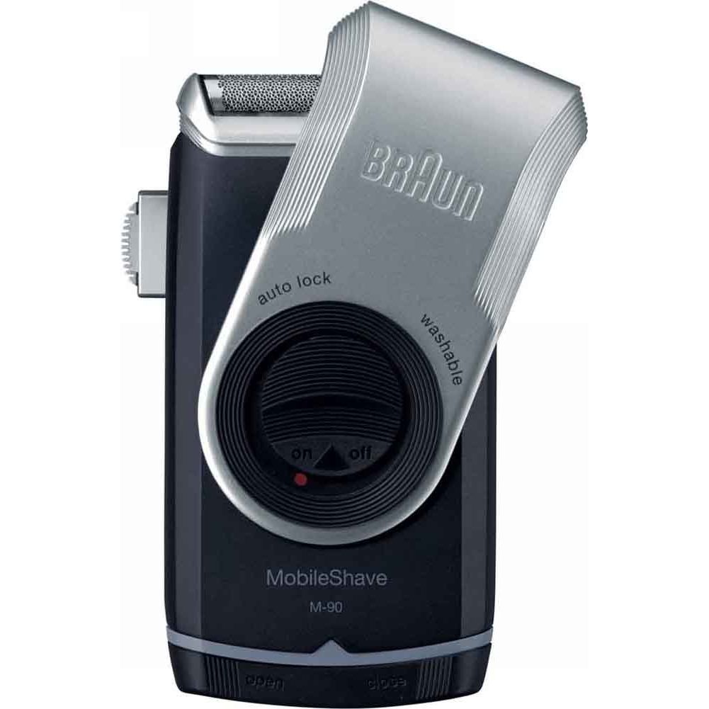 BRAUN - Elektro-Rasierer Rasierer M 90 si/sw MobileShave