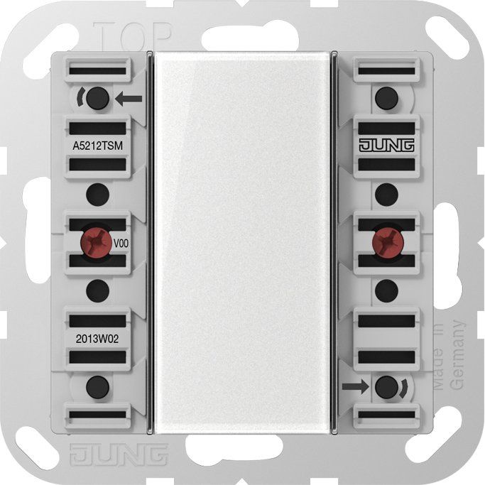 Jung - Taster Tastsensor-Modul 1fach A 5212 TSM AC/DC24V 1-k. 2Sp