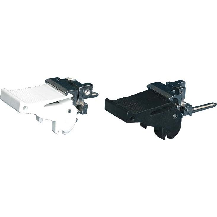 Heitec - Befestigungsteil für Baugruppe mit Rastermaß 482,6 mm (19 Zoll) Ein-/Aushebegriff Typ-IV 3686.901 o.Mikrosch. oben gr