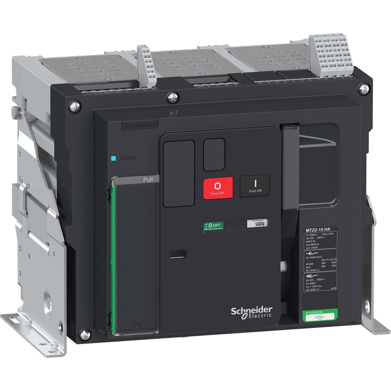 Schneider Electric - Lasttrennschalter Masterpact MTZ2 1000A HA LV848019 Icm=145kA/690V 3P