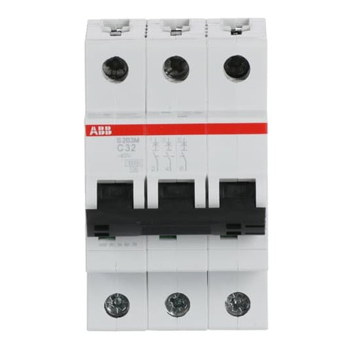 ABB Stotz S&J - Leitungsschutzschalter Sicherungsautomat S203M-C32 10kA 32A C 3p