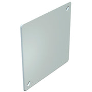 OBO Bettermann - Deckel für Dose/Gehäuse für Montage in der Wand/Decke Kastendeckel Unterputz UV 100 D 114x114x1,5, weiß − 10 Stück