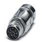 Phoenix Contact - Rundsteckverbinder, feldkonfektionierbar (Industriesteckverbinder) Kupplungssteckverbinder ST-7EP1N8A9005S