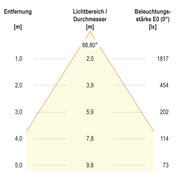 EVN Lichttechnik - Decken-/Wandleuchte LED-Einbaupanel BPSU12300102
