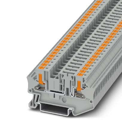 Phoenix Contact - Trenn- und Messtrenn-Reihenklemme Trennklemme PTV 4-TG − 50 Stück