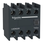 Schneider Electric - Hilfsschalterblock Hilfskontaktblock TeSys LADN22R Deca 2NO+2NC
