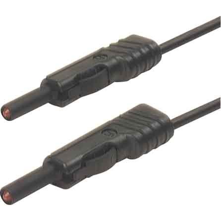 SKS Kontakttechnik GmbH - Zubehör/Ersatzteile für Prüf- und Messgeräte (Elektro) Meßleitung MLB 50/1 V sw − 25 Stück by SKS K
