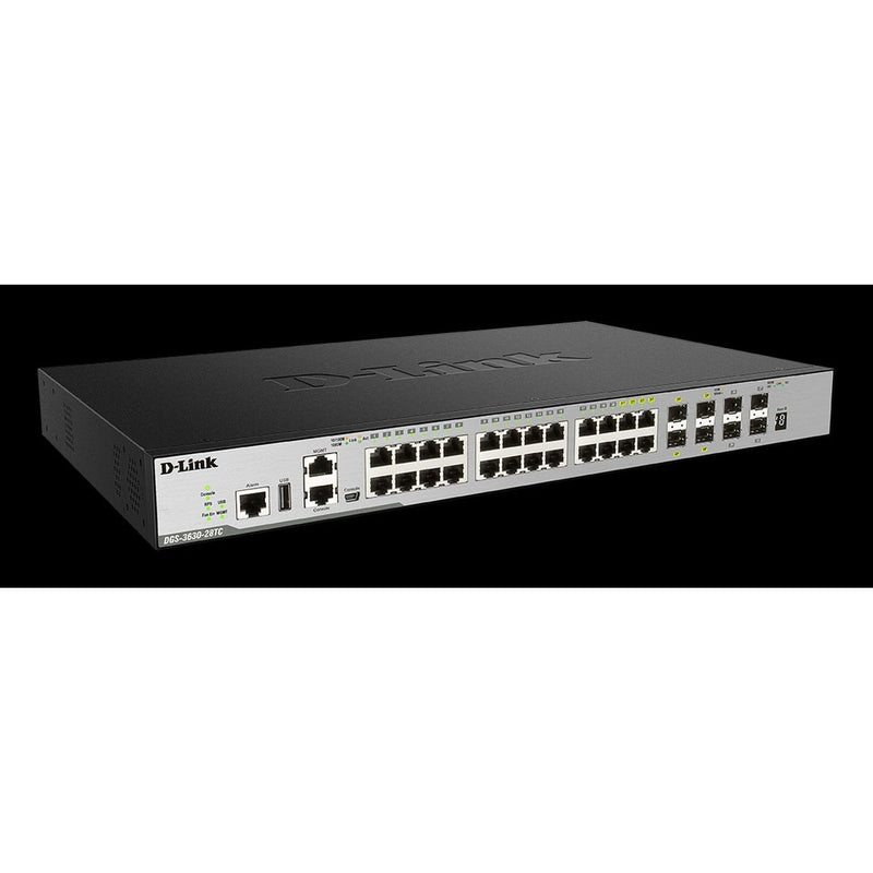 DLink - Netzwerk Switch Gigabit Stack Switch DGS-3630-28TC/SI/E 28-Port Layer 3