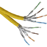 Excel Networking - Daten- und Kommunikationskabel Datenkabel Kat.7A gelb 100-911-Eca-T500 8P S/FTP AWG23 − 500 Meter