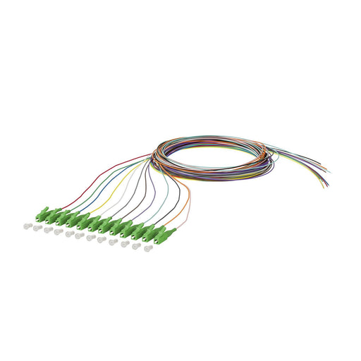 Metz Connect - LWL-Pigtail OpDAT Pigtail LC-APC 150Q1JA0020E 2m OS2 B2 12farbig − 12 Stück