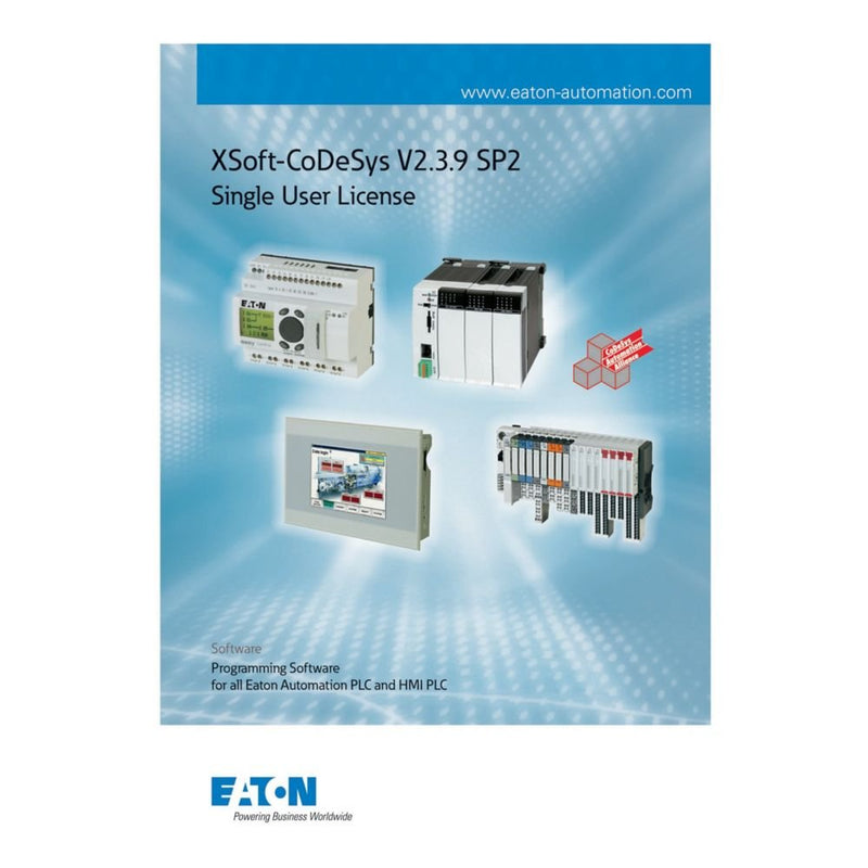 Eaton - Programmier- und Engineering-Software PLC Codesys V2.x SW-XSOFT-CODESYS-2-S Einzelplatz-Lizenz