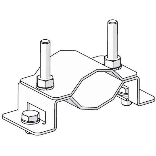 Stahl - Mechanisches Zubehör/Ersatzteile für Leuchten Rohrmontageset 6050 Zubehör